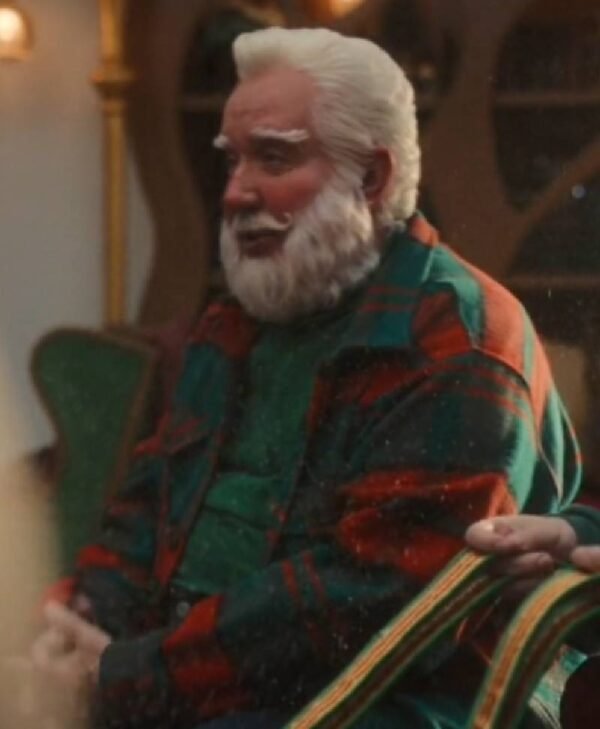 The Santa Clauses S02 Tim Allen Plaid Shirt Jacket