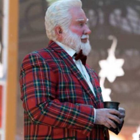 The Santa Clauses S02 Tim Allen Red Plaid Suit