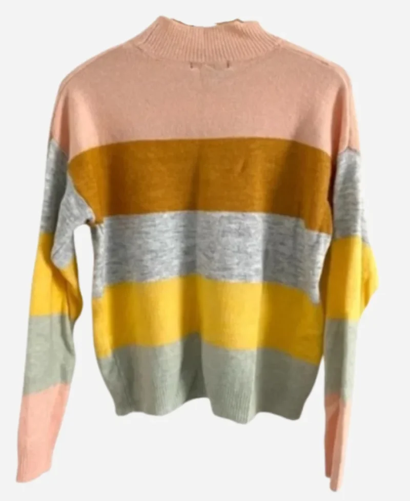 The Sex Lives Of College Girls S3 Color Block Sweater