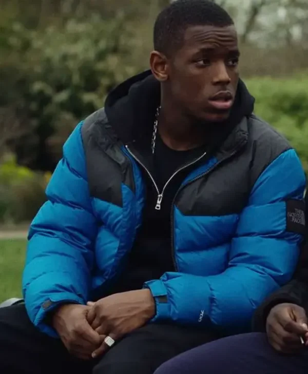 Top Boy Jamie Blue Puffer Jacket