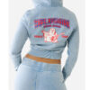 True Religion Big T Logo Cropped Hoodie back3