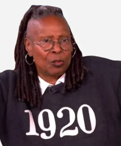 Tv Show The View Whoopi Goldberg 1920 Print Black Sweater