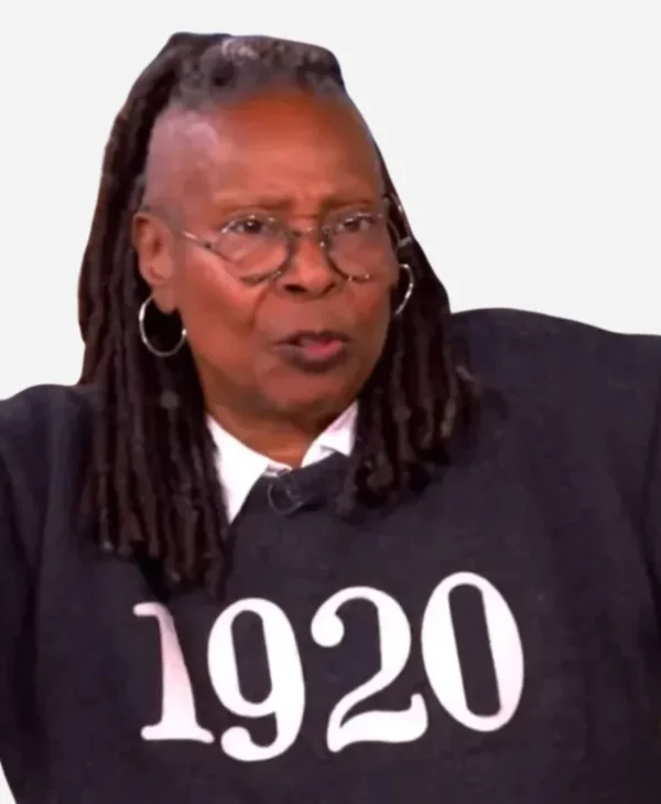 Tv Show The View Whoopi Goldberg 1920 Print Black Sweater