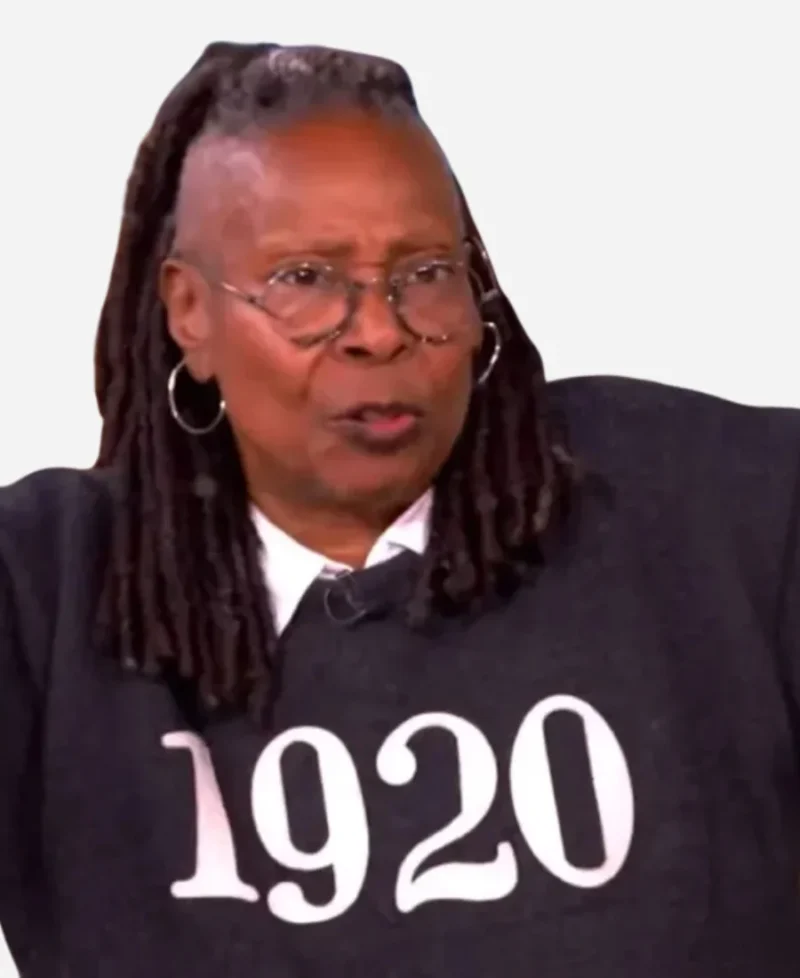 Tv Show The View Whoopi Goldberg 1920 Print Black Sweater