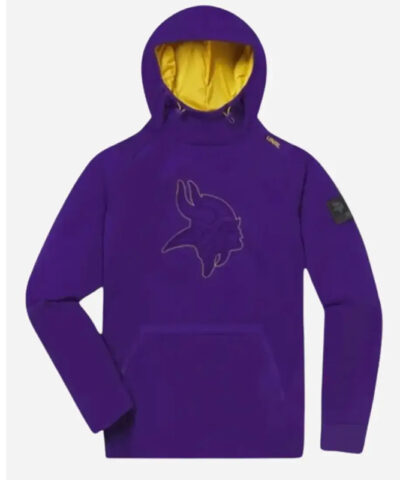 UNRL x Vikings Youth Pullover Hoodie front