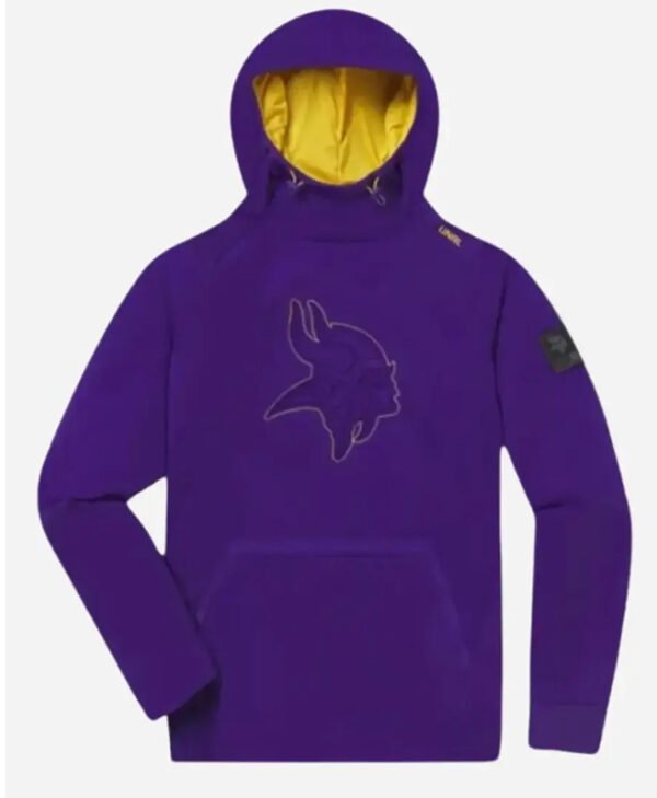 UNRL x Vikings Youth Pullover Hoodie front