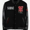 Unisex Scarface Black Varsity Jacket