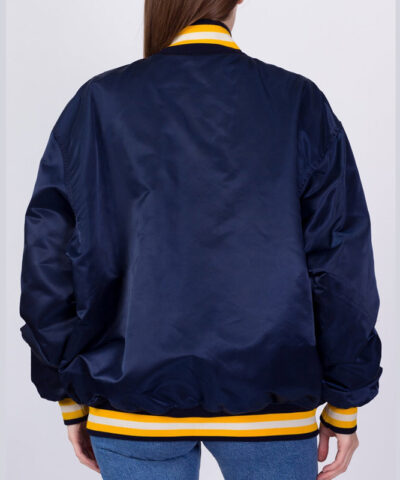 University of Notre Dame 90s Blue Jacket back