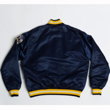 University of Notre Dame 90s Blue Jacket back1