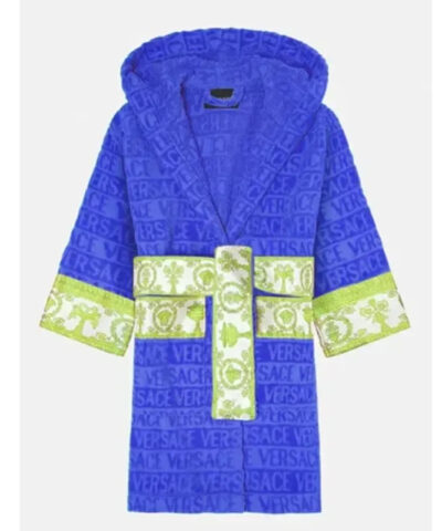 Versace Purple Robe front
