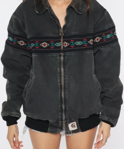 Vintage Carhartt Aztec Jacket