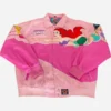 Vintage Disney Princess Daytona 500 Pink Jacket For Womens