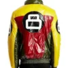 Vintage Yellow Red 8 Ball Jacket