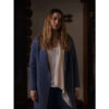 Virgin River Alexandra Breckenridge Blue Coat front