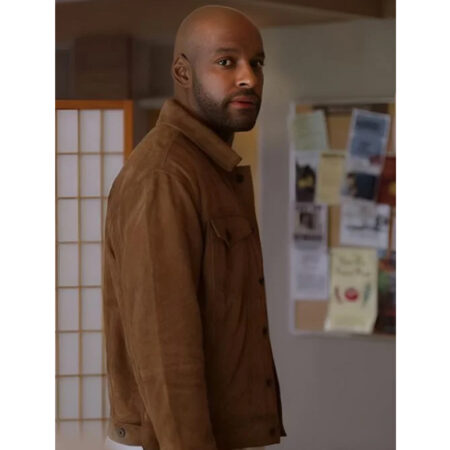 Virgin River Colin Lawrence Brown Jacket side