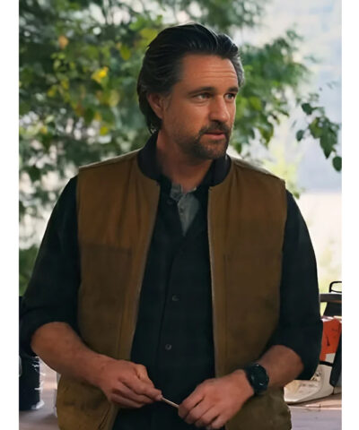 Virgin River Jack Sheridan Brown Vest front