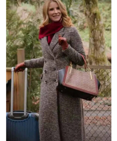 Virgin River Jenny Cooper Grey Coat front