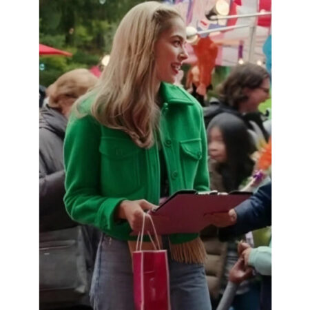 Virgin River Lizzie Green Jacket front