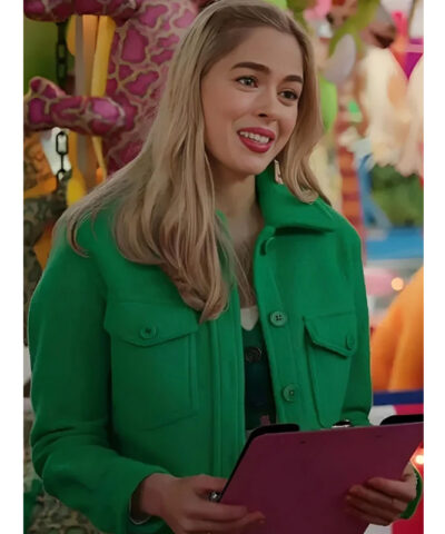 Virgin River Lizzie Green Jacket front1
