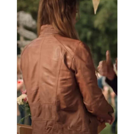 Virgin River Melinda Monroe Leather Jacket back