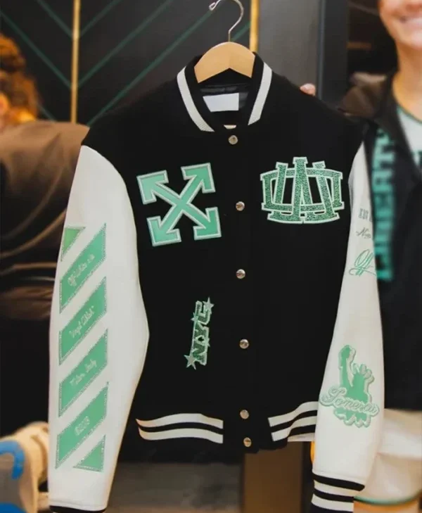WNBA New York Liberty Varsity Jacket Front
