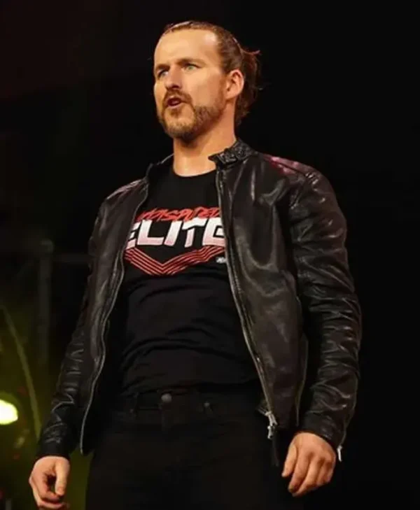 WWE Adam Cole Black Leather Jacket For Sale