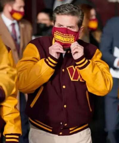 Washington Commanders Letterman Jacket front1
