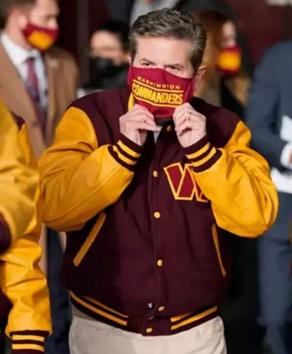 Washington Commanders Letterman Jacket front1