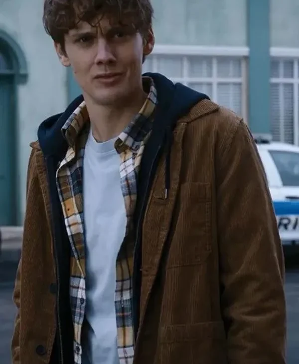 Wednesday Hunter Doohan Brown Jacket 2