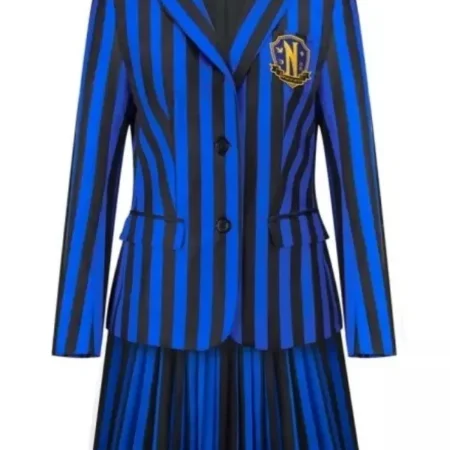Wednesday Nevermore Academy Uniform Blazer