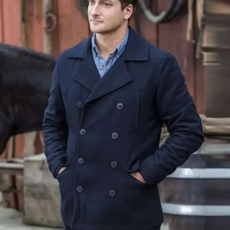When Calls the Heart Daniel Lissing Blue Peacoat