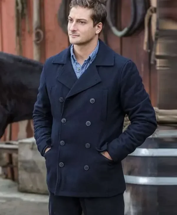 When Calls the Heart Daniel Lissing Blue Peacoat