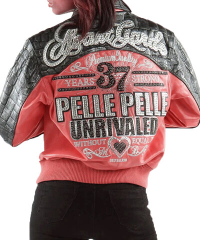 Women Pelle Pelle Avant Garde Melon 37 Years Strong Jacket 1  29517
