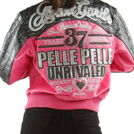 Women Pelle Pelle Avant Garde Pink 37 Years Strong Jacket 1 95979