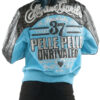 Women Pelle Pelle Avant Garde Turquoise 37 Years Strong Jacket 1  64374