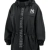 Womens Black new york yankees windbreaker Hoodie Jacket