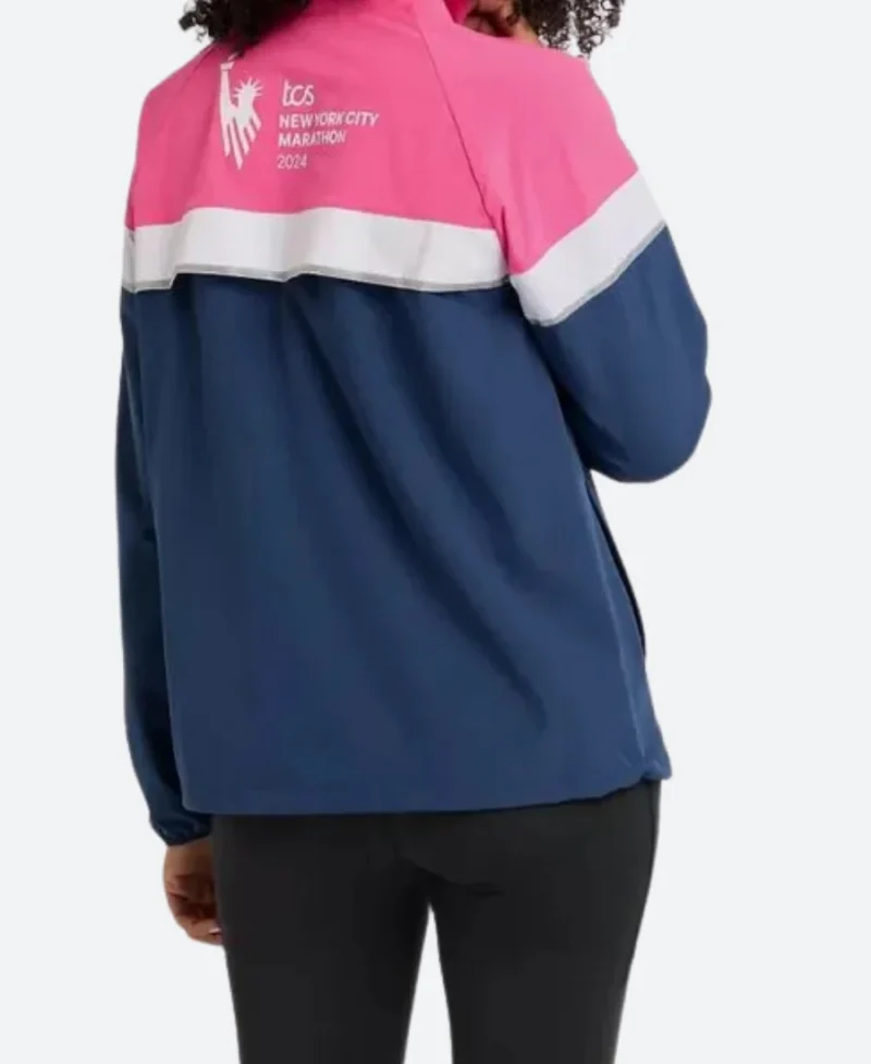 Womens New York Celebration marathon jacket Back Image