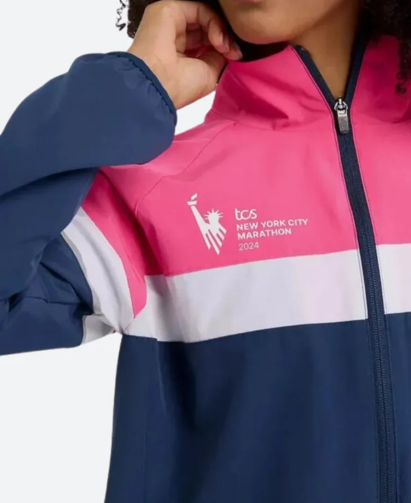 Womens New York Celebration marathon jacket Close Up Image 1