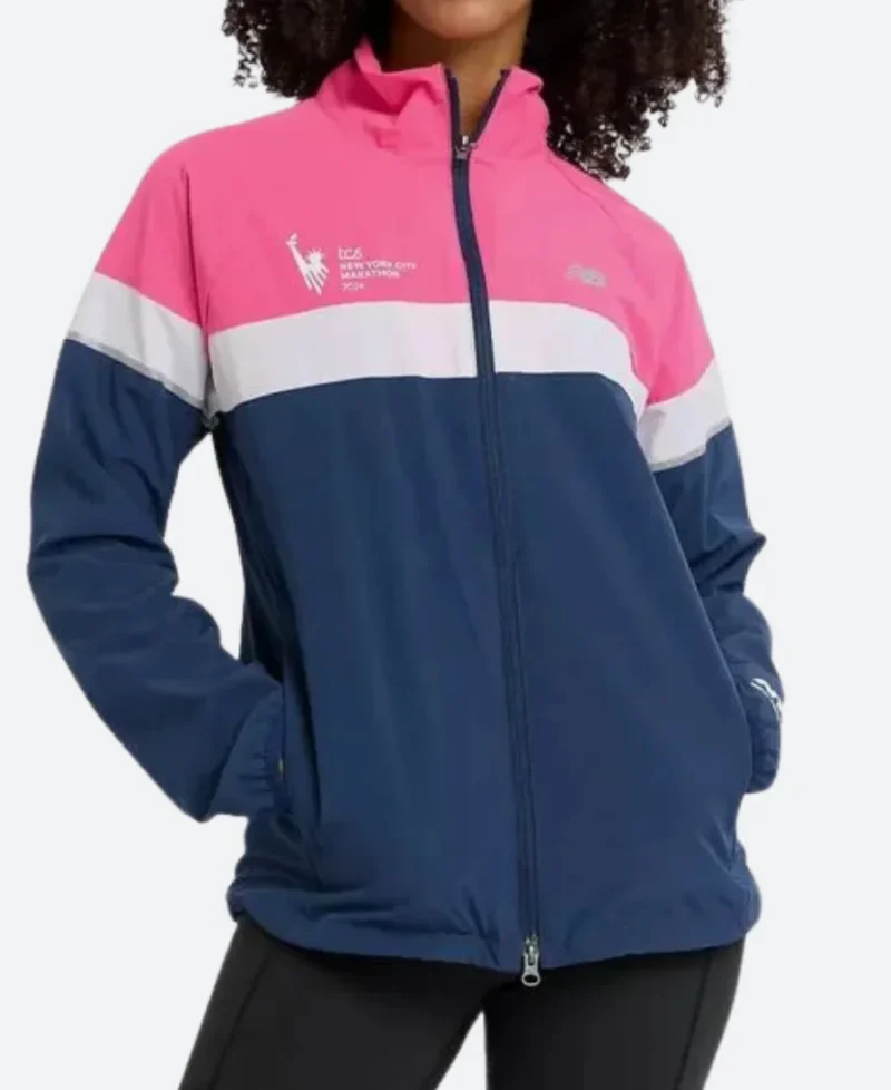 Womens New York Celebration marathon jacket Front Image