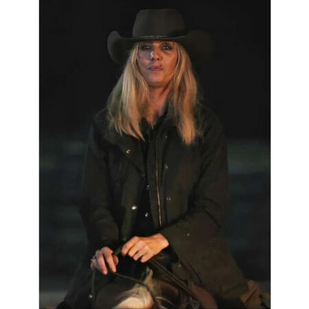 Yellowstone Beth Dutton Black Jacket front