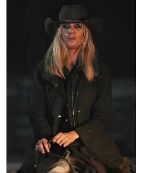 Yellowstone Beth Dutton Black Jacket front