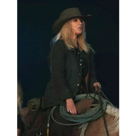 Yellowstone Beth Dutton Black Jacket side