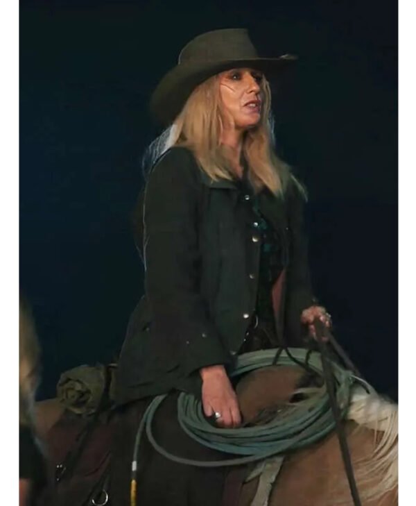 Yellowstone Beth Dutton Black Jacket side