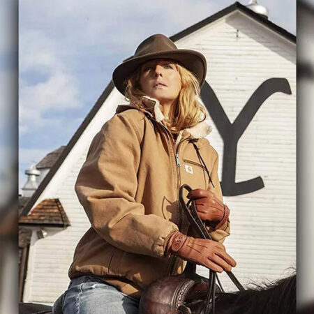 Yellowstone Beth Dutton Bomber Jacket front2