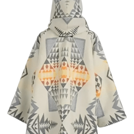 Yellowstone Beth Dutton White Poncho Coat 1