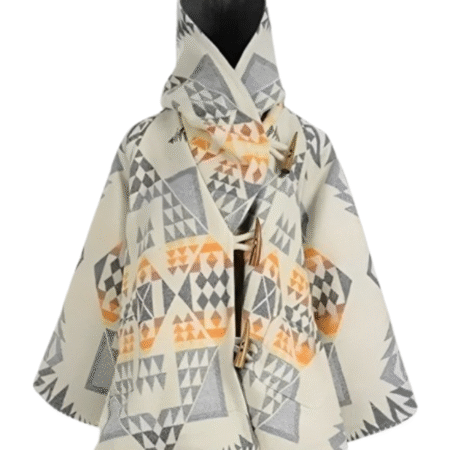 Yellowstone Beth Dutton White Poncho Coat