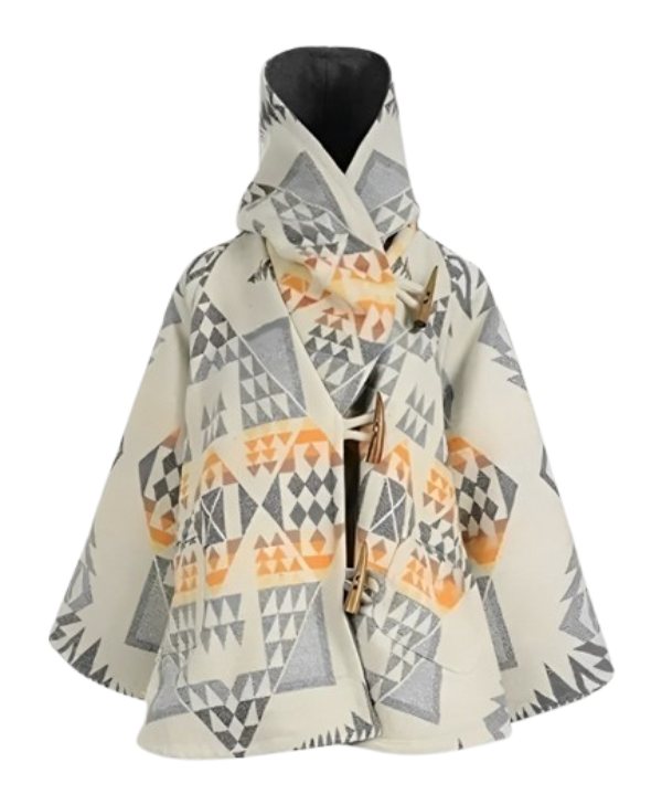 Yellowstone Beth Dutton White Poncho Coat