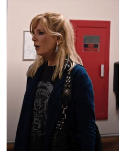 Yellowstone Kelly Reilly Blue Coat front