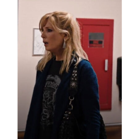 Yellowstone Kelly Reilly Blue Coat front