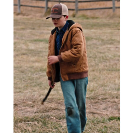 Yellowstone S04 Tate Dutton Hooded Jacket front